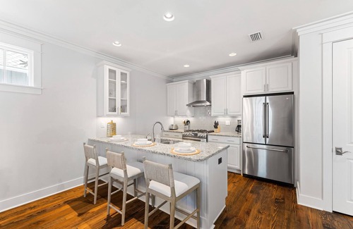 WaterSound West Beach House | Gulf Side 30A WaterSound Rental w/Beach Boardwalk & Pool Steps Away + Bikes!