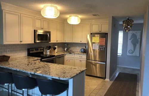 Santa Rosa Beach House | Gulf view, 98 yards to beach & pool, south of 30A, short walk to restaurants