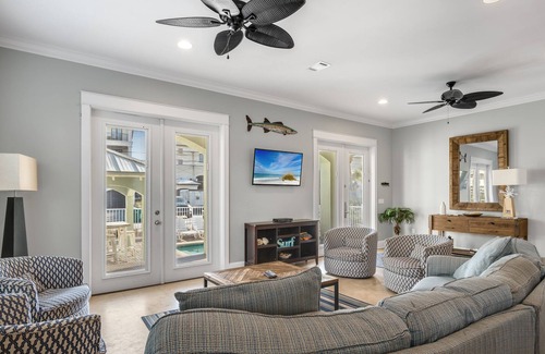 Miramar Beach House | Gulf-view masterpiece at the beach - private heated pool & designer interior