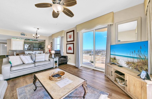 Miramar Beach Condo | Gulf Views-2 Pools+Kids Fountain-3BR Ariel Dunes 1801