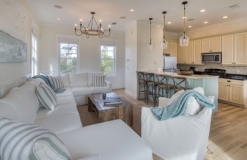 Seagrove Beach House | Gulf Views and a Community Pool. 150 Steps to the Sand. Bike to Seaside