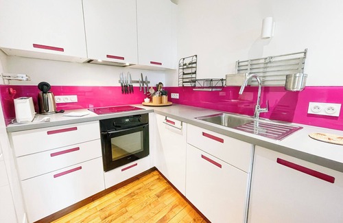 Quartier Chorier-Berriat Apartment | #GV The Charming | 2 Bedrooms | 🌺