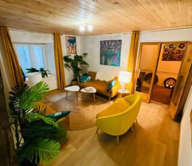 Mirepoix Apartment | Hôte Labyrinthe sur la place chambres d, hôtes , calme ,Netflix