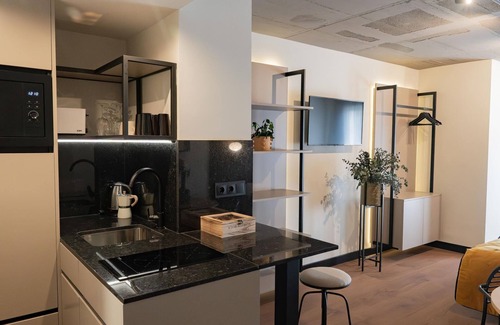 Perchel Sur Apartment | H2M Bubu Exterior Studio Brand New AACC-Smart TV