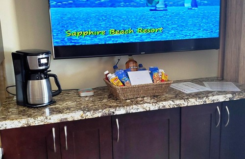 Red Hook Condo | "H2Oh What A Beach!" 1st Fl. Beachfront Condo: Walk-out Beach Access!