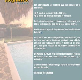 Juan de Acosta House | Habitación SURF en Mojarra Beach