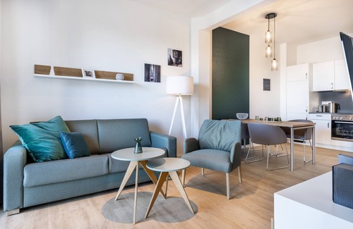 Wismar Apartment | Hafenapartment mit Balkon in Bester Lage mit Tollem Blick auf den Alten Hafen
