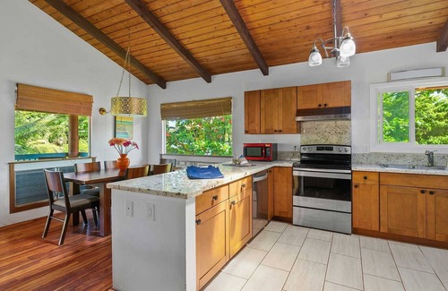 Wainiha House | Hale Haena Beach House By Parrish Kauai - seclusion with awesome North Shore Vie