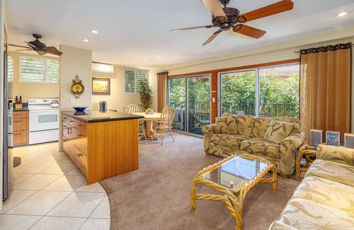 Kihei Condo | Hale Hui Kai 202 - Keawakapu Beach, Garden Views, Steps to the Beach, Split AC!
