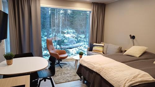 Rukatunturi Ski Chalet | Halla Chalet, aurora, lake & ski, sauna, wifi, Vuosseli Resort Ruka