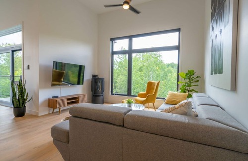 Orford Condo | ⭐️Halte 4 Saisons - condo in nature in Orford - only 5 min from the mountain!