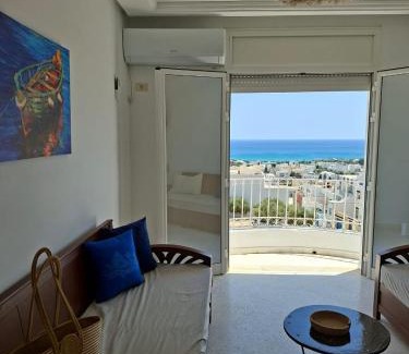 Hammamet Apartment | Hammamet nord salon et deux chambres