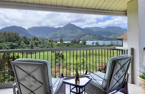 Princeville Condo | Hanalei Bay Resort 93234 By Parrish Kauai - amazing ocean views & walk to Hanale