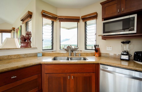 Princeville Condo | Hanalei Bay Villas #17 - a 3br/2.5 ba ocean view condominium in Princeville