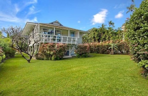 Hanalei House | Hanalei Hideaway, walk to picturesque Hanalei Bay!