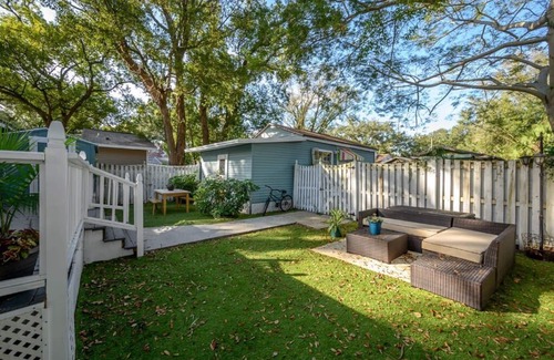 Old Seminole Heights House | "Handmade for the Heights" - Bungalow|Grill|Fenced