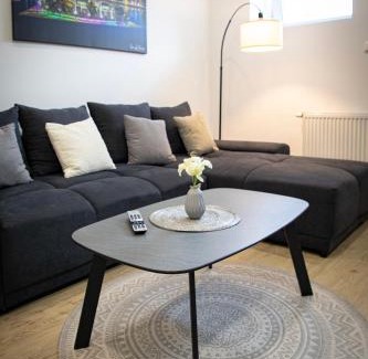 Wolfsburg Apartment | HANNIBAL - Design Apartment Orchidee 5, VW Nähe, Parkplatz, Küche, HighSpeed-WLAN, Fitness, Solarium