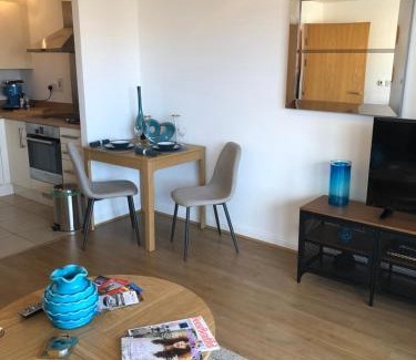 Century Wharf Apartment | Hansen House Cardiff Apartment with Parking