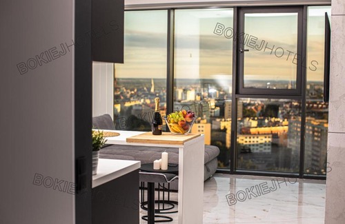 West Pomeranian Voivodeship Apartment | Hanza Tower - BokiejHotels, City View, 16th floor