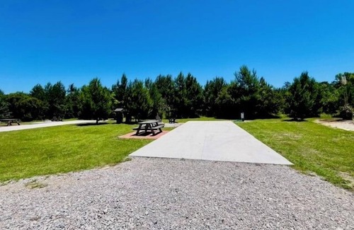 Conway RV Rental | Happy Hen Haven RV site 2 @ Laurel Oaks Estate