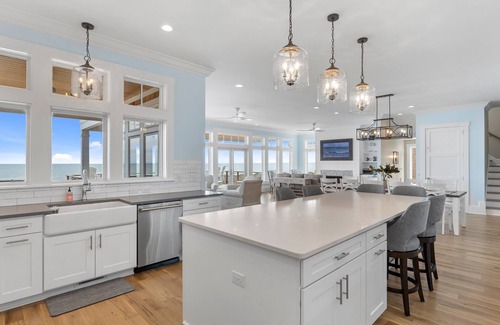 Atlantic Beach House | Happy Ours- Oceanfront Home with Private Heated Pool & Elevator in Atlantic Beach, NC