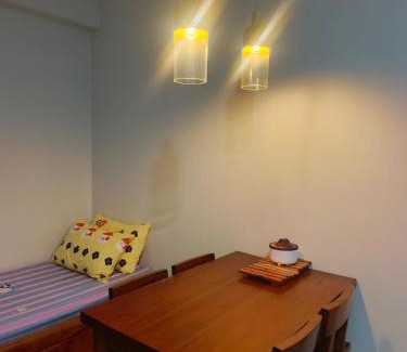 Trece Martires Apartment | Happy Stays D - 300mbps - 65"TV NetFlix, Disney - Washer