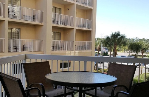 Orange Beach Condo | Harbour Place unit 208 —Two-bedroom beachfront paradise near Gulf State Park