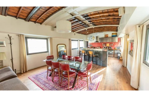 Puteaux House | "HARMONIE" - PENICHE 200m² - PARIS - 4 bedrooms, terrace 100m², sleeps 10
