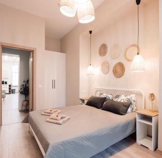 Old Town Apartment | Harmony apartment/9 guests/4 BR/Riga Old Town