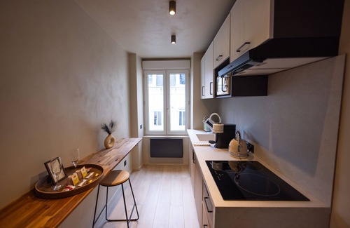 Downtown Angers Apartment | Harmony Room Romantic Suite with Jacuzzi