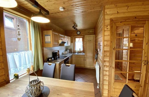 Rotacker Apartment | HAS-64 Log cabin, 5 pers., 65sqm - Naturerlebnisdorf Blauvogel (6)