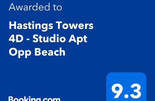 Hastings Apartment | Hastings Towers 4D - Studio Apt Opp Beach