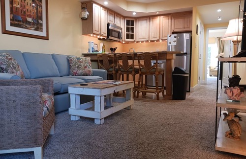 Hatteras Villa | Hatteras 1 Bedroom Condo with Pool Best Beaches are at the End! Ground Floor