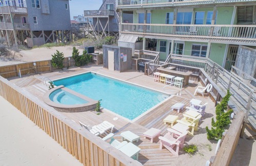 Buxton House | Hatteras Beachfront Pool Home!