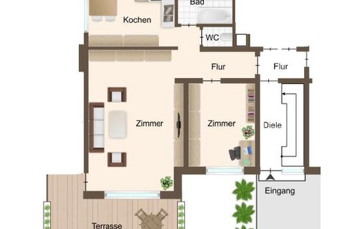 Karsau Apartment | Haus Am Ölberg