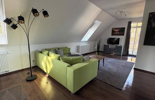 Oberhavel Apartment | Haus am Röblinsee - Holiday apartment Möwe in Fürstenberg/Havel