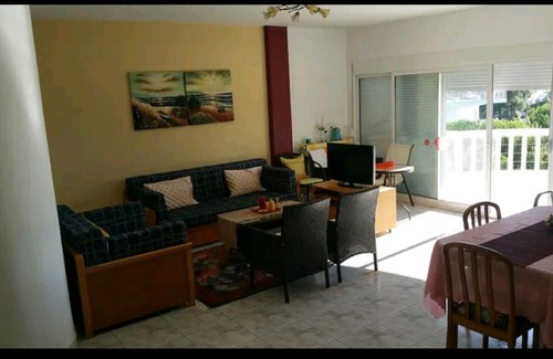 Kavala Apartment | Haus am Strand schöne Aussicht