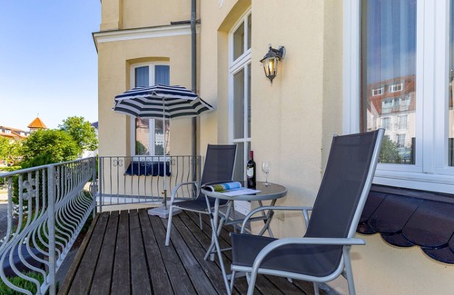 Ostseebad Kuhlungsborn Apartment | Haus Wenden apartment 5: quiet 3-room apartment close to the beach