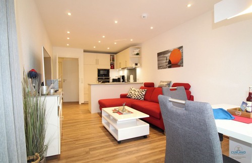 Duhnen Apartment | Haus Windjammer Duhnen Wohnung 3