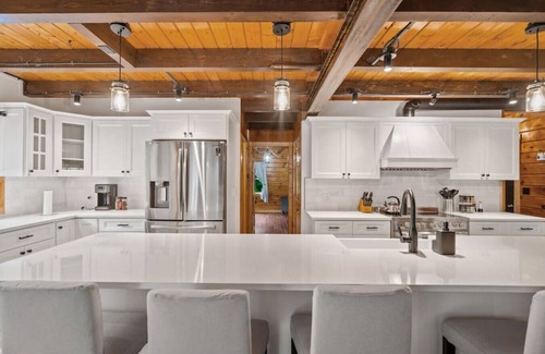 Star Tannery Cabin | Have it All, Heated Pool, Hot Tub & Secluded Lake!