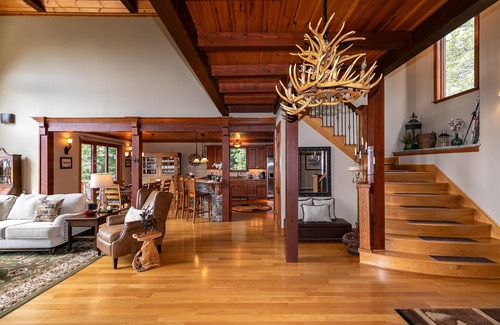 Elk Park House | Haven at Headwaters: Long-range Mountain Views, Pet Friendly, Gameroom