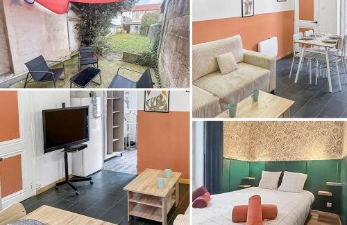 Angouleme Apartment | Havre de Paix avec Jardin Privé