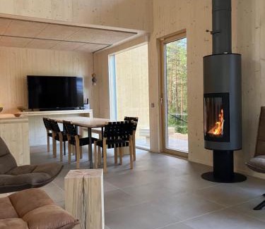 Jyvaskyla Villa | Havu Resort Laajavuori - Luksushuvila keskellä suomalaista metsää, Jyväskylä
