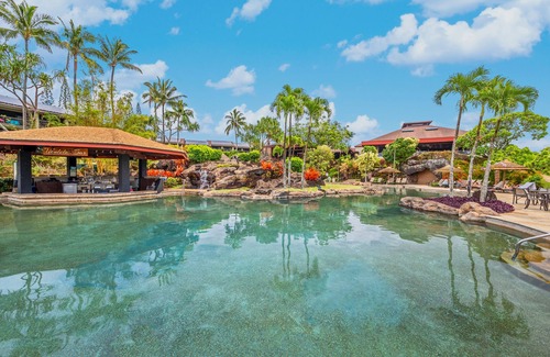 Princeville Condo | HBR Couples Lockoff 7201, Ocean View, Quiet Location, Add'l Resort Fees