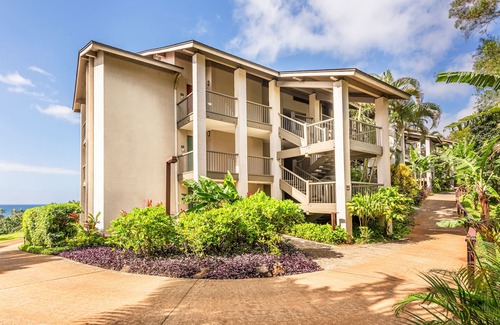 Princeville Condo | HBR Couples Lockoff 7201, Ocean View, Quiet Location, Add'l Resort Fees