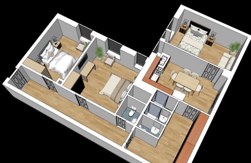 Munich City Centre Apartment | ※Heart of Munich※3BR※2Min Walk to Central Station※