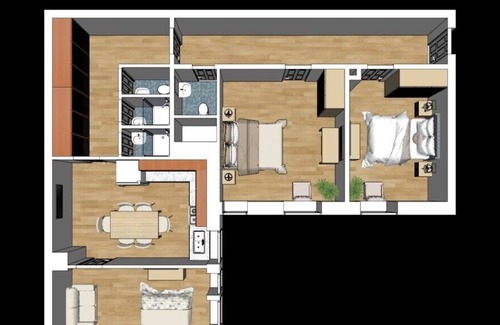 Munich City Centre Apartment | ※Heart of Munich※3BR※2Min Walk to Central Station※