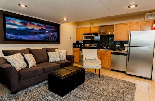 Vail Condo | Heart of Vail Village Legacy Vail Core Condo, Lofted Bedroom Area & Full Kitchen