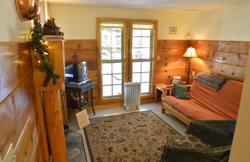 Government Camp Cabin | Heart of village! Knotty pine cabin. Perfect for 2 people!