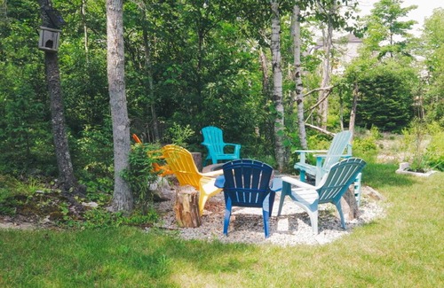 Bedford Apartment | Heart of West Bedford: Cozy Garden, Bonfire & Cinemann